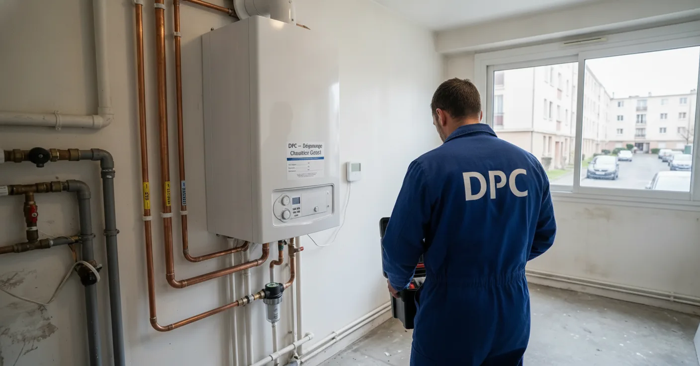 Dépannage chaudière gaz et fioul à Paris