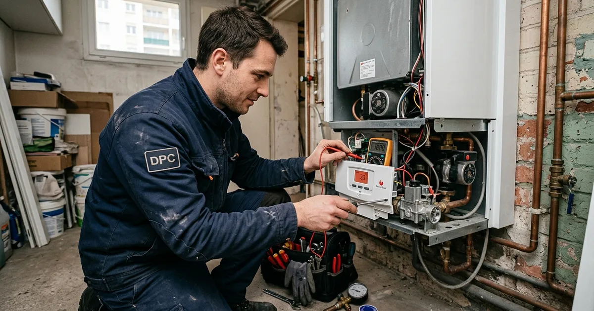 Dépannage chaudière gaz et fioul à Paris