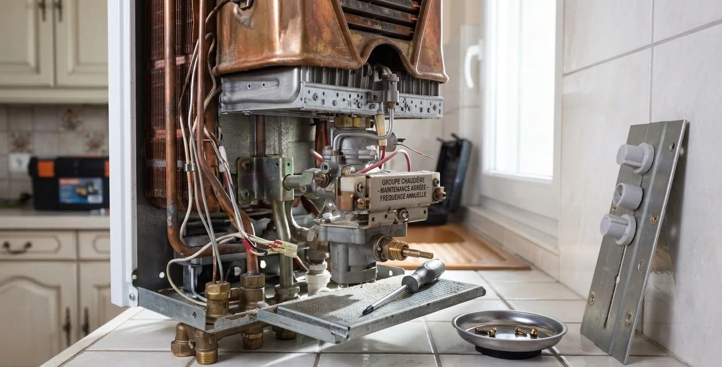 Dépannage chaudière gaz et fioul à Paris